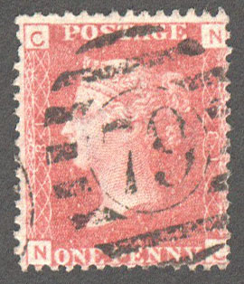 Great Britain Scott 33 Used Plate 81 - NC - Click Image to Close